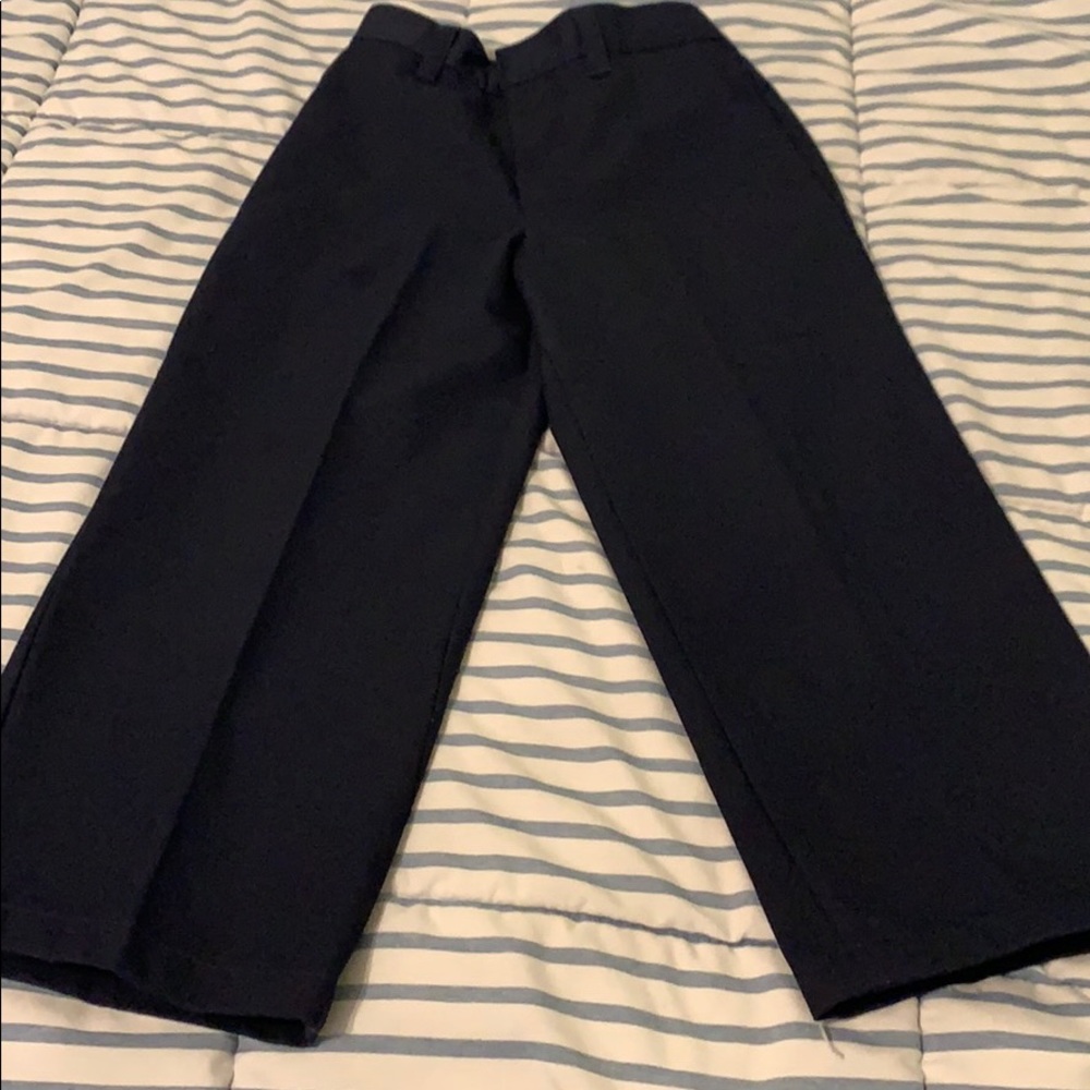 Boys navy pants size 7